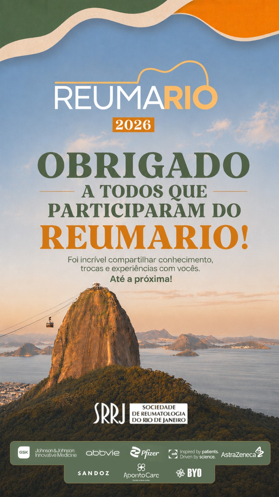 Agradecimentos ReumaRio 2026