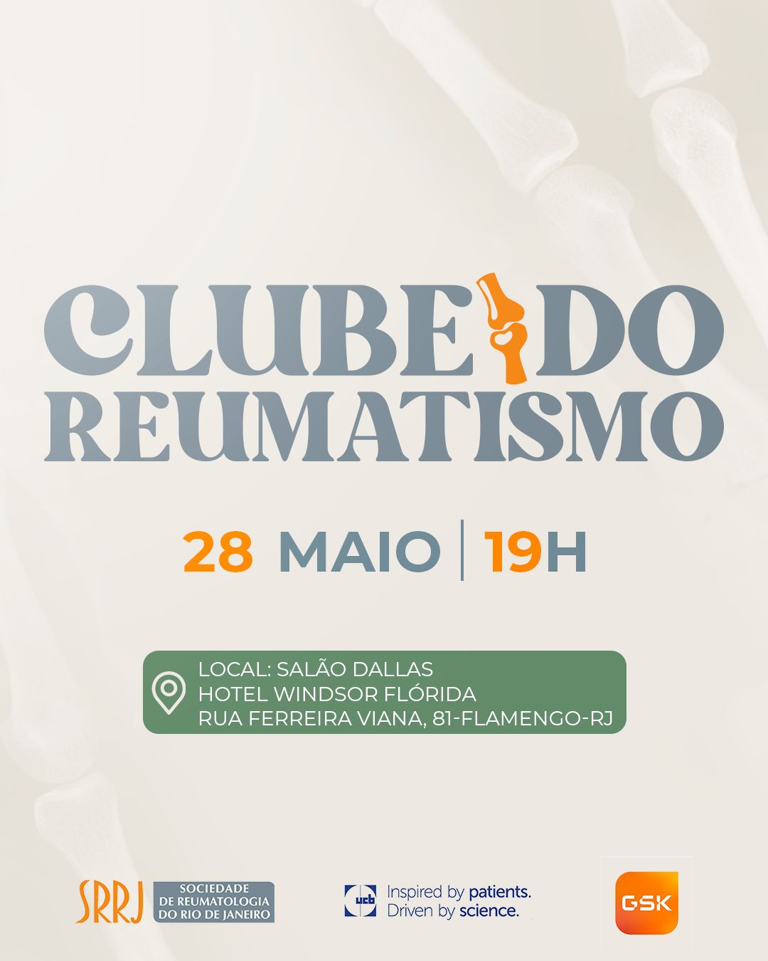 Clube do Reumatismo - Maio 2026