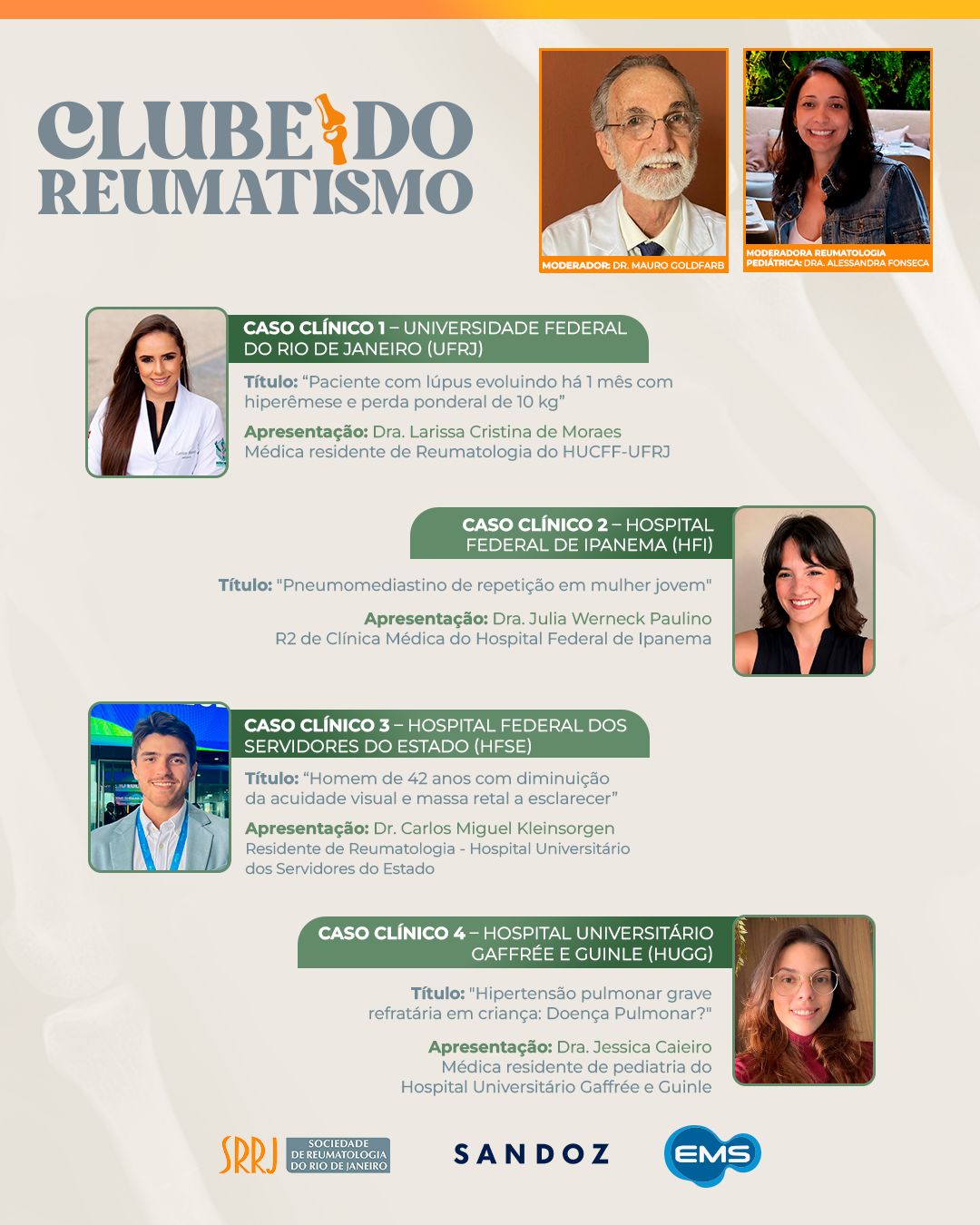 Clube do Reumatismo - Junho 2026
